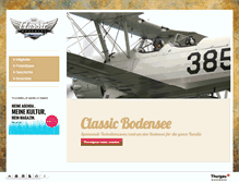 Tablet Screenshot of classic-bodensee.ch